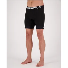 Mons Royale Epic Merino Shift Unterhose mit Sitzpolster (Größe L, schwarz)