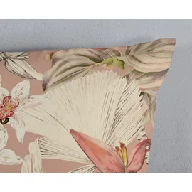 PURE luxury collection Ramani Blumen Rosa 200 x 200 cm + 2 x 80 x 80 cm