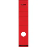 Falken Ordneretiketten 11286887 rot 60 x 290 mm 10 Blatt 10 St.