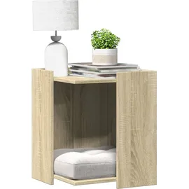 vidaXL Katzenklo 42 x 42 x 51 cm Braun