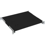 Triton Rack Regal RAL 9005 - 1U 250mm 20,0kg - Rackzubehör (schwarz,