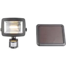 GLOBO LED Solar Außen Lampe Leuchte Schwarz IP44 Beleuchtung Garten Terrasse Weg