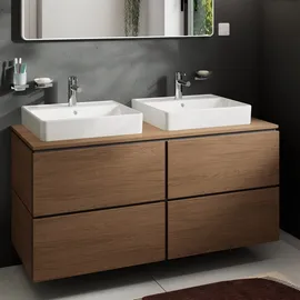 Hansgrohe Xilesa E 1375x550mm, 4 SBK, o. PushO., Ei kasch