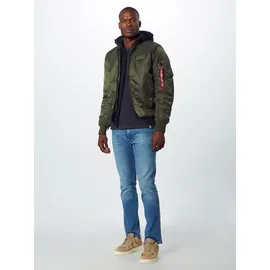 Alpha Industries Ma-1 D-tec Jacke Darkgreen / Black M