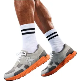 Rieker Preston Herren Weite E Grau/Orange 44