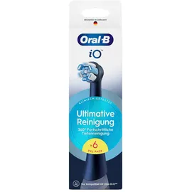 Oral-B iO Ultimative Reinigung Aufsteckbürste schwarz 6 St.