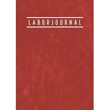majosta Laborbuch A4 Kariert Vintage Rot