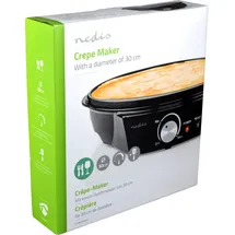 Nedis FCCM120FBK30 Crepe Maker