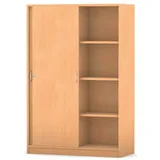 Mittelhoher Schiebetürenschrank - Breite: 94,4 cm