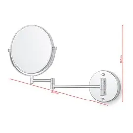 Tesa Kosmetikspiegel VISIOON silber