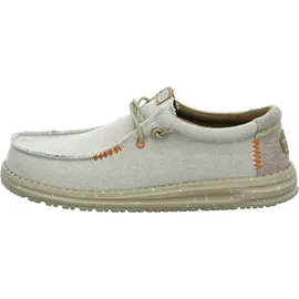HEYDUDE Wally Coastline Herren Beige/Silber 43
