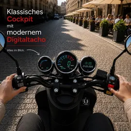 Burnout MiniMe 50 ccm 3,0 PS 45 km/h Schwarz