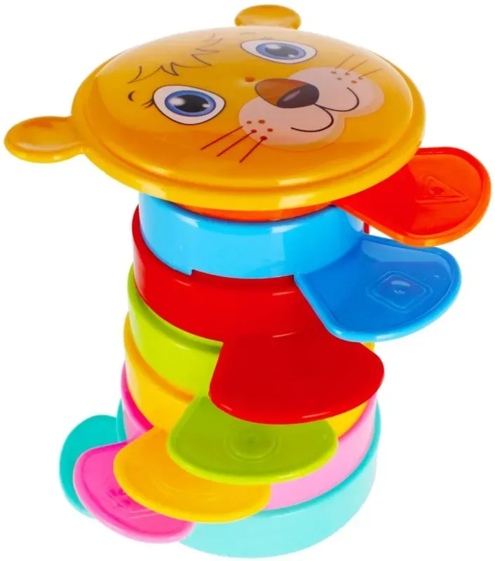 Bam-Bam Stacking Cups Activity Steckspielzeug 6m+ Tiger 7 St.