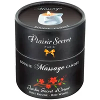 Plaisirs Secrets Fremdlabel Massage Candle Red Wood, 80 ml