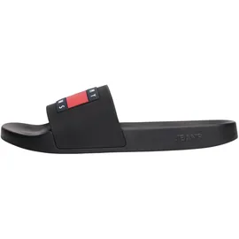 Tommy Hilfiger Pool Slide Essential Schwarz 42