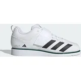 Adidas Powerlift 5 Gewichtheberschuh Cloud White / Core Black / Collegiate Green 43 1/3