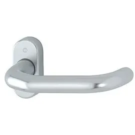 HOPPE Drücker-Halbgarnitur Aluminium grau/weiß 138GF/55