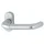 HOPPE Drücker-Halbgarnitur Aluminium grau/weiß 138GF/55