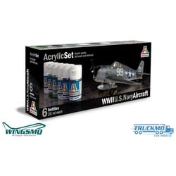 Italeri Acryl Set WWII US Navy Aircraft 0439
