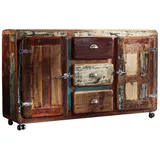 MASSIVMOEBEL24.DE Sideboard 150 x 90 x 40 cm Mehrfarbig