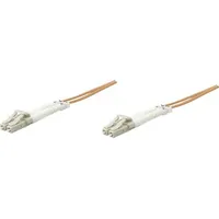 Intellinet Network Solutions Intellinet LWL Anschlusskabel 5.00m Orange [1x LC-Stecker - 1x LC-Stecker] 62,5/125 OM1