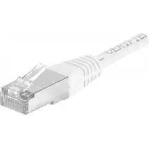 Dexlan Patchkabel Cat. 6A, F/UTP, weiß, 25,0 m