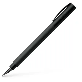 Faber-Castell 147151 - Füller Ambition All Black, F, schwarz
