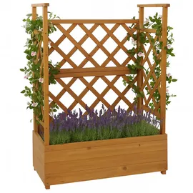 Proregal Hochbeet 114 x 85 x 44 cm Beige