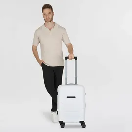 polestream Strz by Asteroid 4-Rollen Cabin 55 cm / 35 l pearl white