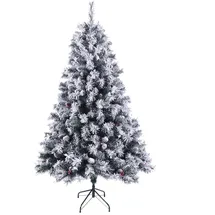 Svita Weihnachtsbaum künstlich Schnee 180 cm