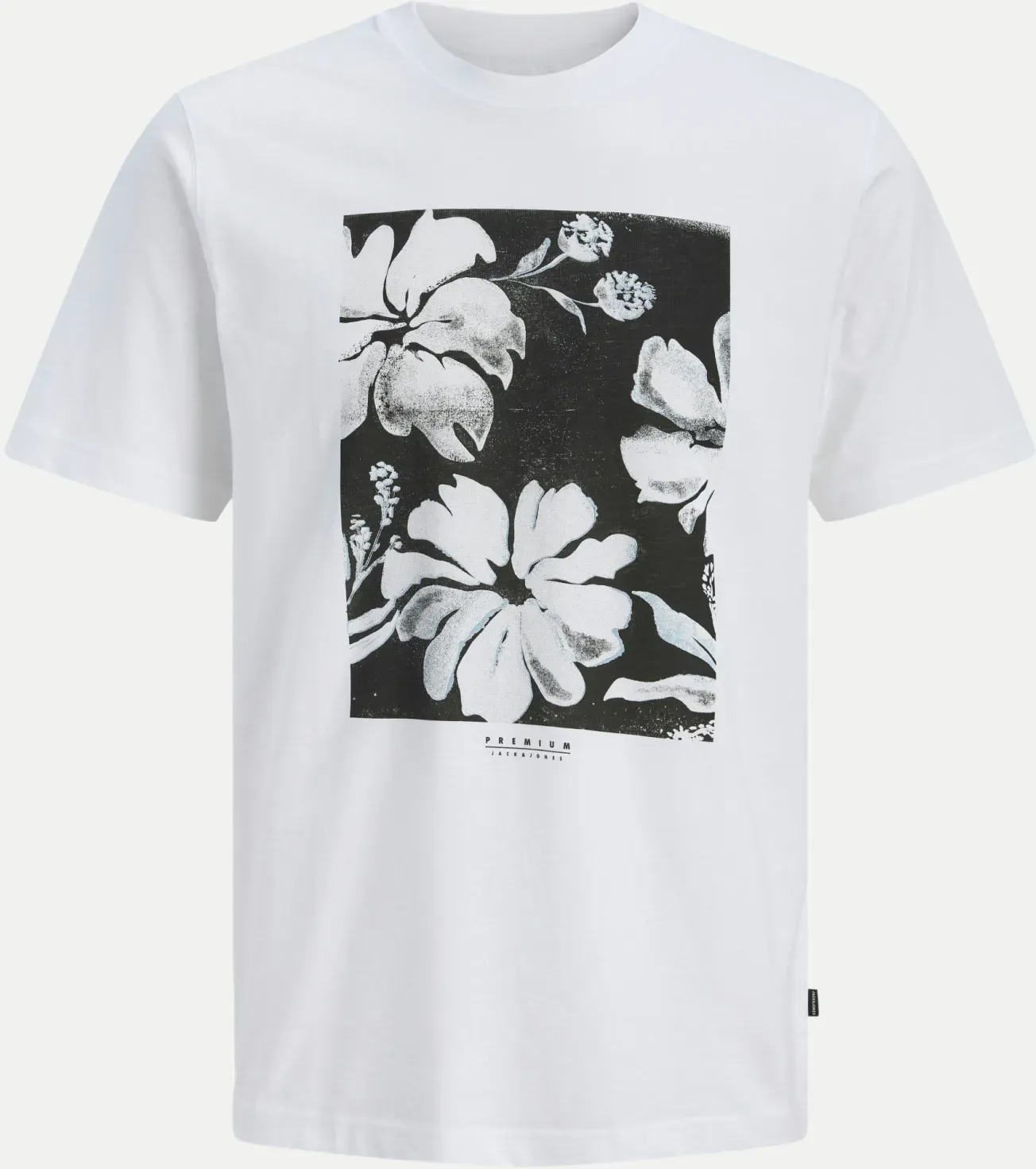 T-Shirt mit Fotoprint Weiß M