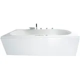 Basera Basera® Indoor Whirlpool Badewanne Palma Classic 190 x 90 cm