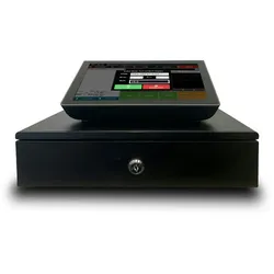 Blitzkasse 10" All-in-One MINI-Kassensystem für HANDEL und Schnellgastronomie: Laden, Metzgerei, Kosmetikstudio, Imbiss-Wagen, Wellnes usw.