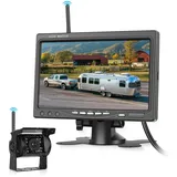 Kabellos Rückfahrkamera und 7ZollHDMonitor, Set Rückfahrkamera Wireless Fahrz...