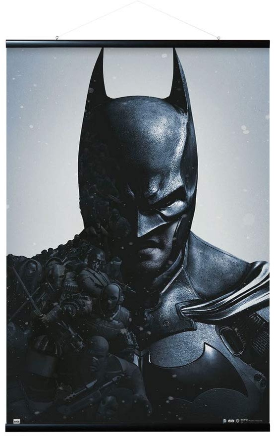 Erik Magnetische Posterleiste mit Poster - Batman Arkham Origins - Poster mit Rahmen