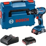 Bosch GSR 18V-45 Professional  inkl. 2 x 2 Ah + L-Boxx 06019K3203