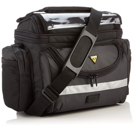 TOPEAK Tourguide Handlebar Bag Dx Tasche, Schwarz, one Size