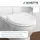 Schütte WC-Sitz Duroplast Weiß