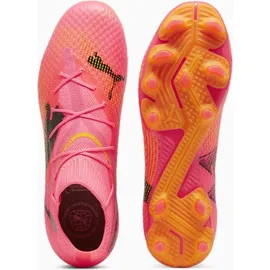 Puma Future 7 Pro FG/AG puma black/sunset glow/sun stream 41