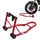 BITUXX Motorradständer Vorn Transportständer Rot Aufnahme 21-26 cm