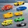 MAJORETTE Super City Garage + 6 Vehicles