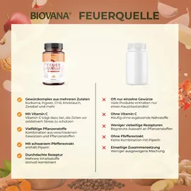 biovana Feuerquelle Kapseln 60 St.