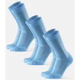 LONG DISTANCE RUNNING CREW SOCKEN - 3-Pack - Hellblau - 39-42