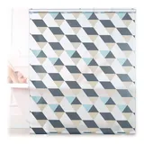 Relaxdays Duschrollo 140 x 240 cm grau