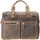 GREENLAND Nature Stone Aktentasche Leder 39 cm braun