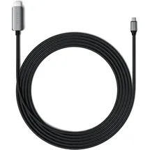 Satechi USB-C [Stecker] auf HDMI 2.1 8K 60Hz Adapterkabel schwarz, 2m (ST-YH8KCM)