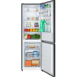 Hisense RB390N4BFC Kühl-Gefrierkombination (304 l, 1860 mm hoch, Black Inox)