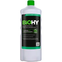 BiOHY Bodenreiniger für Wischroboter (1l Flasche) | Konzentrat für alle Wisch & Saugroboter mit Nass-Funktion | nachhaltig & ökologisch