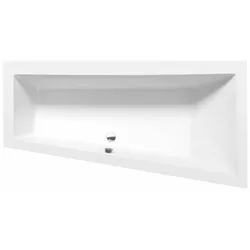 Raumspar Badewanne ANDRA 170x90x45cm, rechts, weiss