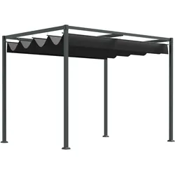 Outsunny Pergola Metall, Polyester
